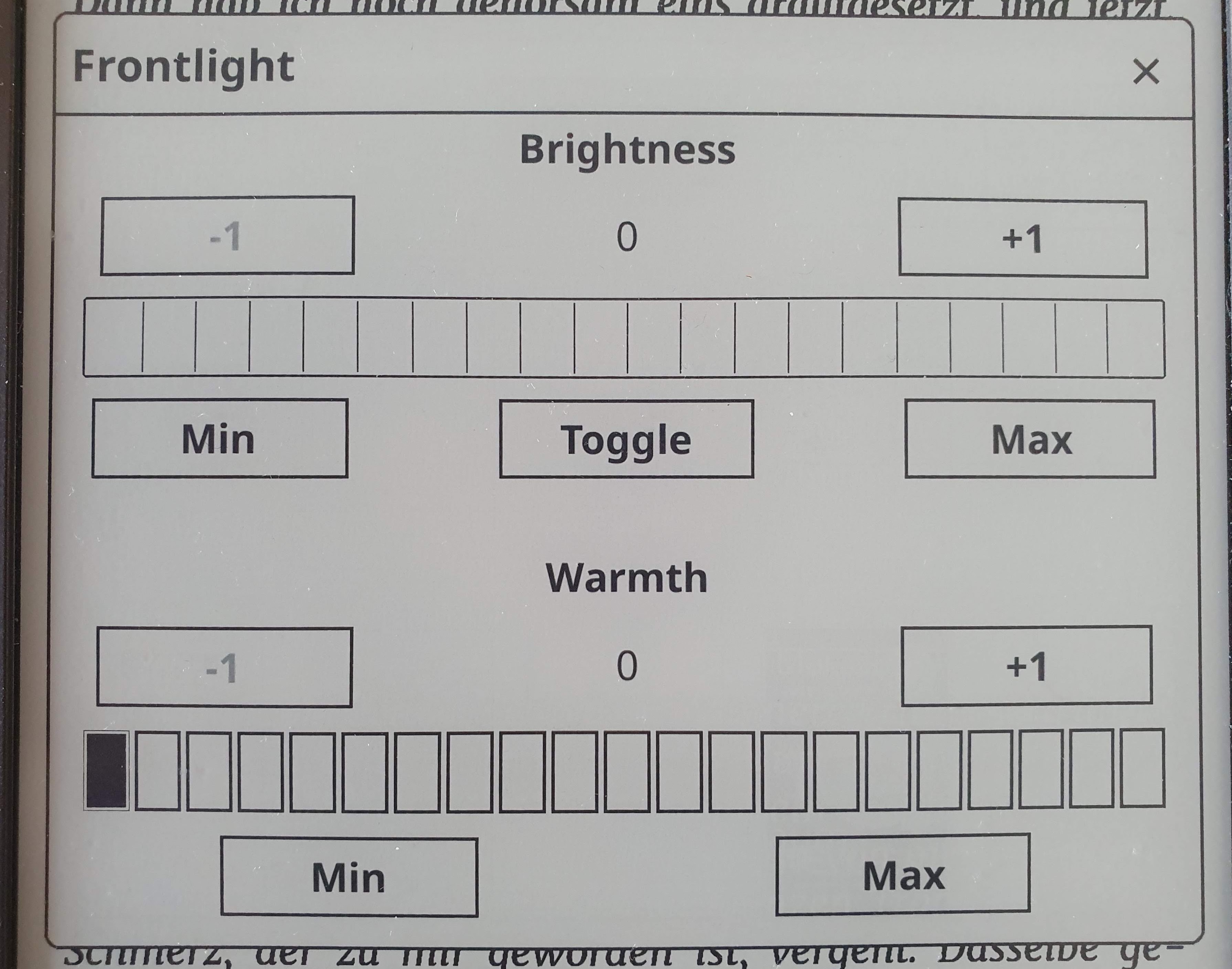 Design improvements in frontlight dialogue and ToC · Issue #7548 ...