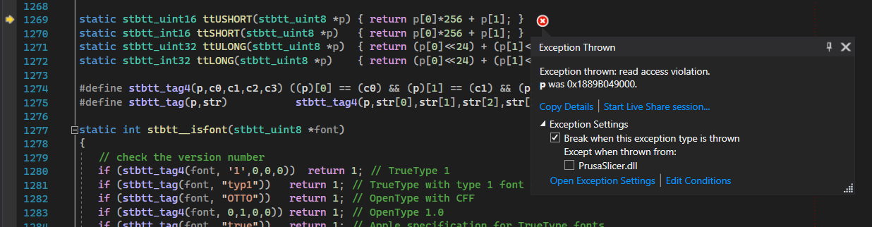 [stb_truetype] Read access violation When initialize font · Issue #1214 ...