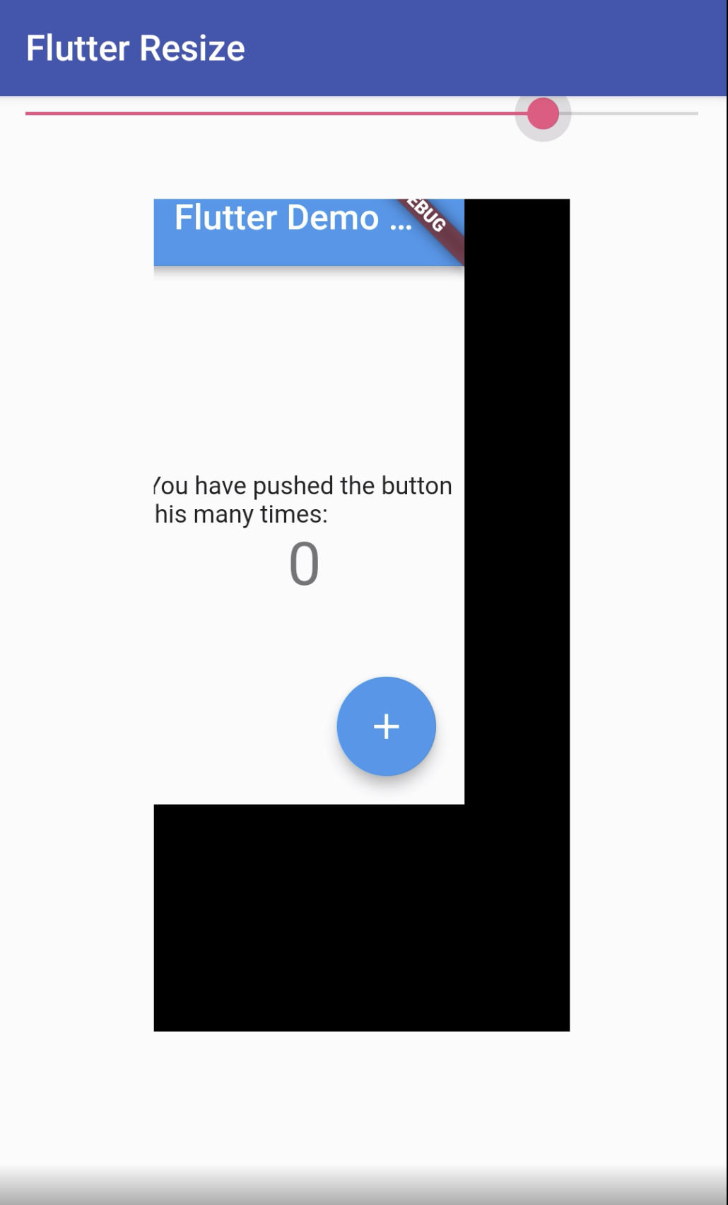 Flutter does not refresh UI contents immediately when resize ...