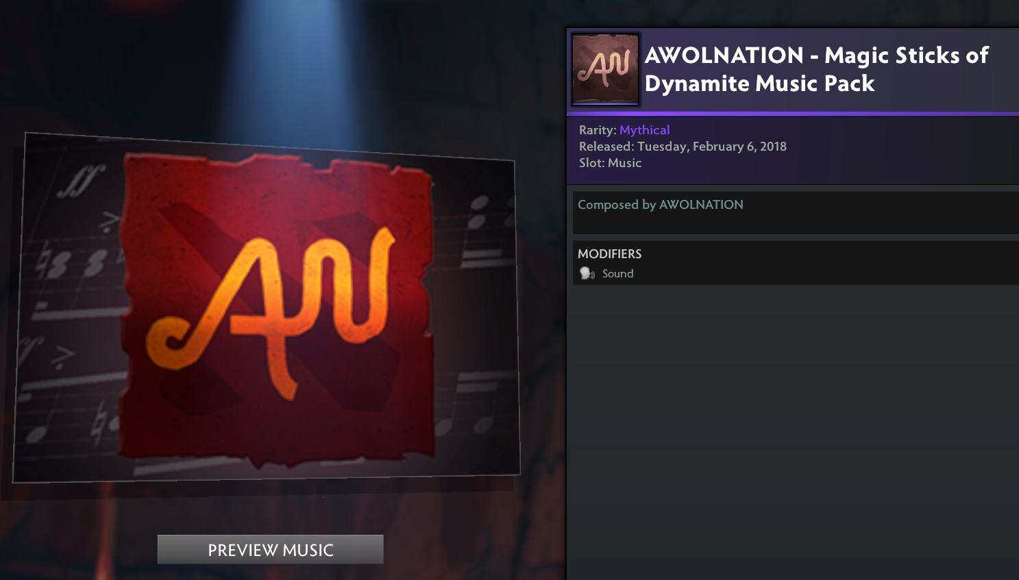 Previewing music in game store does not mute background music · Issue