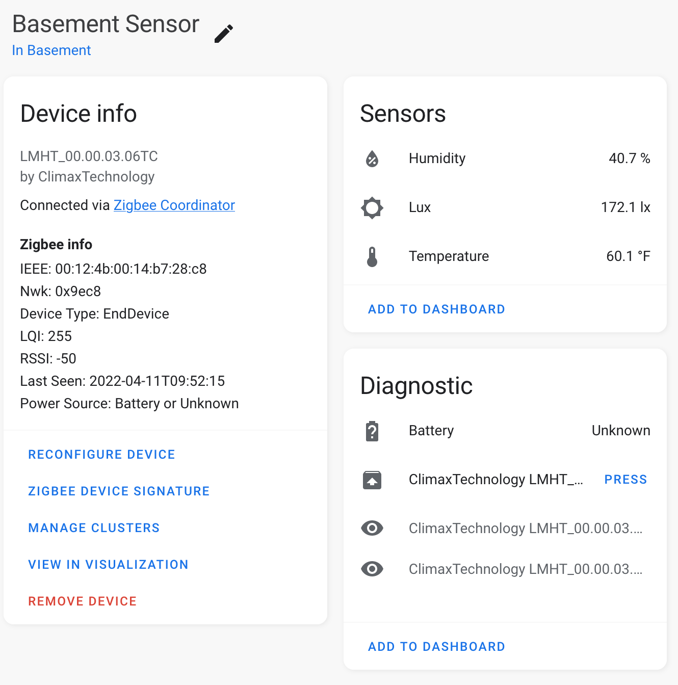 [Device Support Request] Abode / ClimaxTechnology Light, Humidity and ...