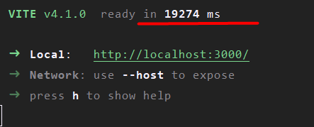 Why Vite is too slow on my machine? · vitejs vite · Discussion #12475 ...