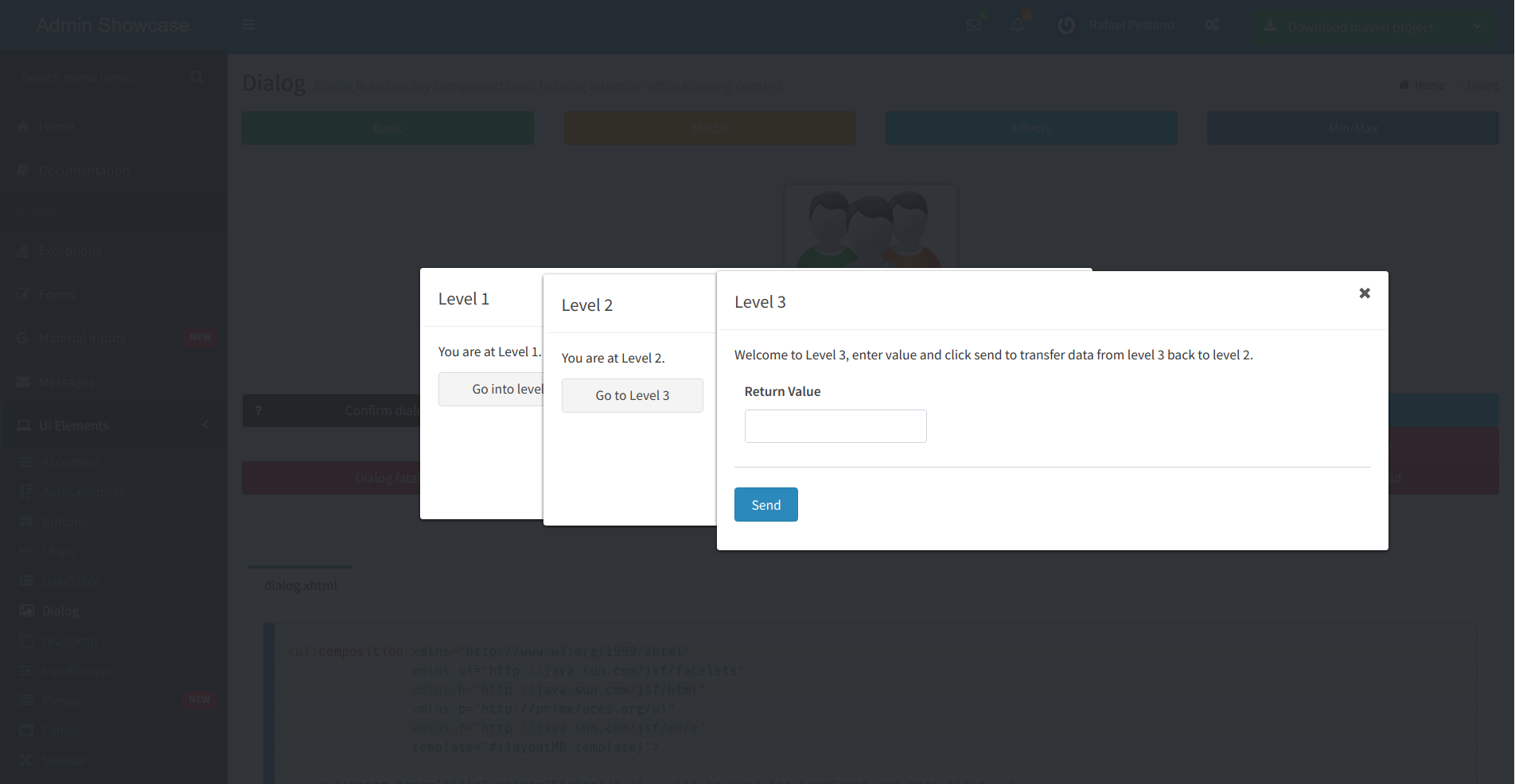 Nested Dialog Wrong z-Index when using dialog framework in nested dialogs · Issue ...