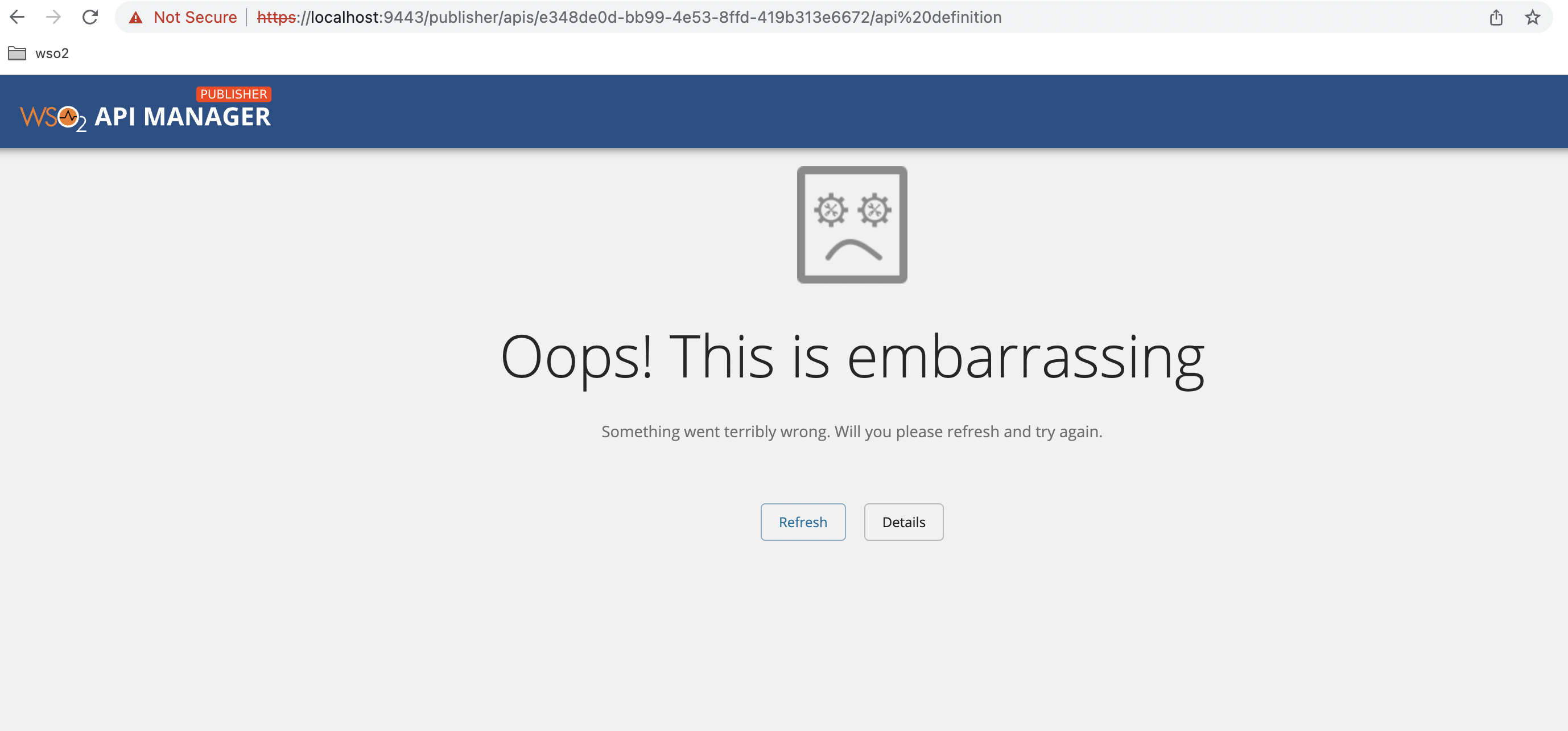 Update API definition functionality is not working · Issue #1097 · wso2 ...