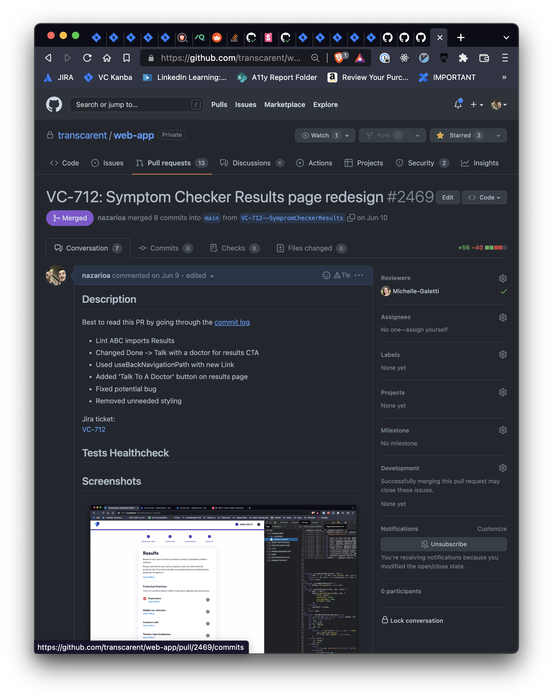 [Feature Request] Navigate PR by commits with next commit button ...