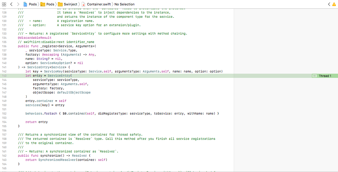 Malloc Block memory leaks · Issue #359 · Swinject/Swinject · GitHub