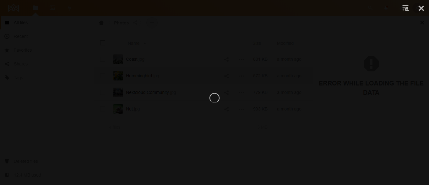 Nextcloud 18.0.2 could NOT get image preview screen · Issue #259 ...