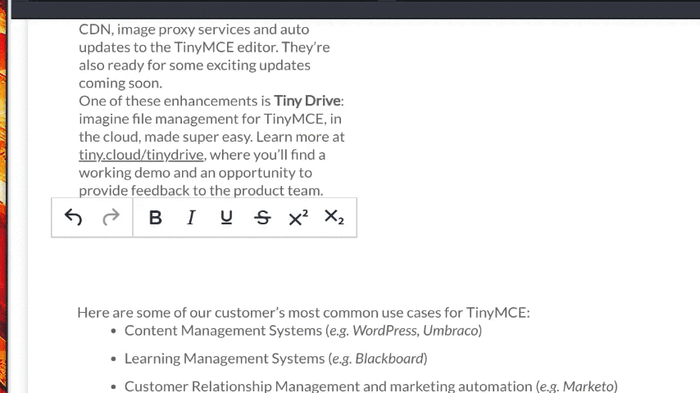 Unable to remove format on inline editor · Issue #4996 · tinymce ...