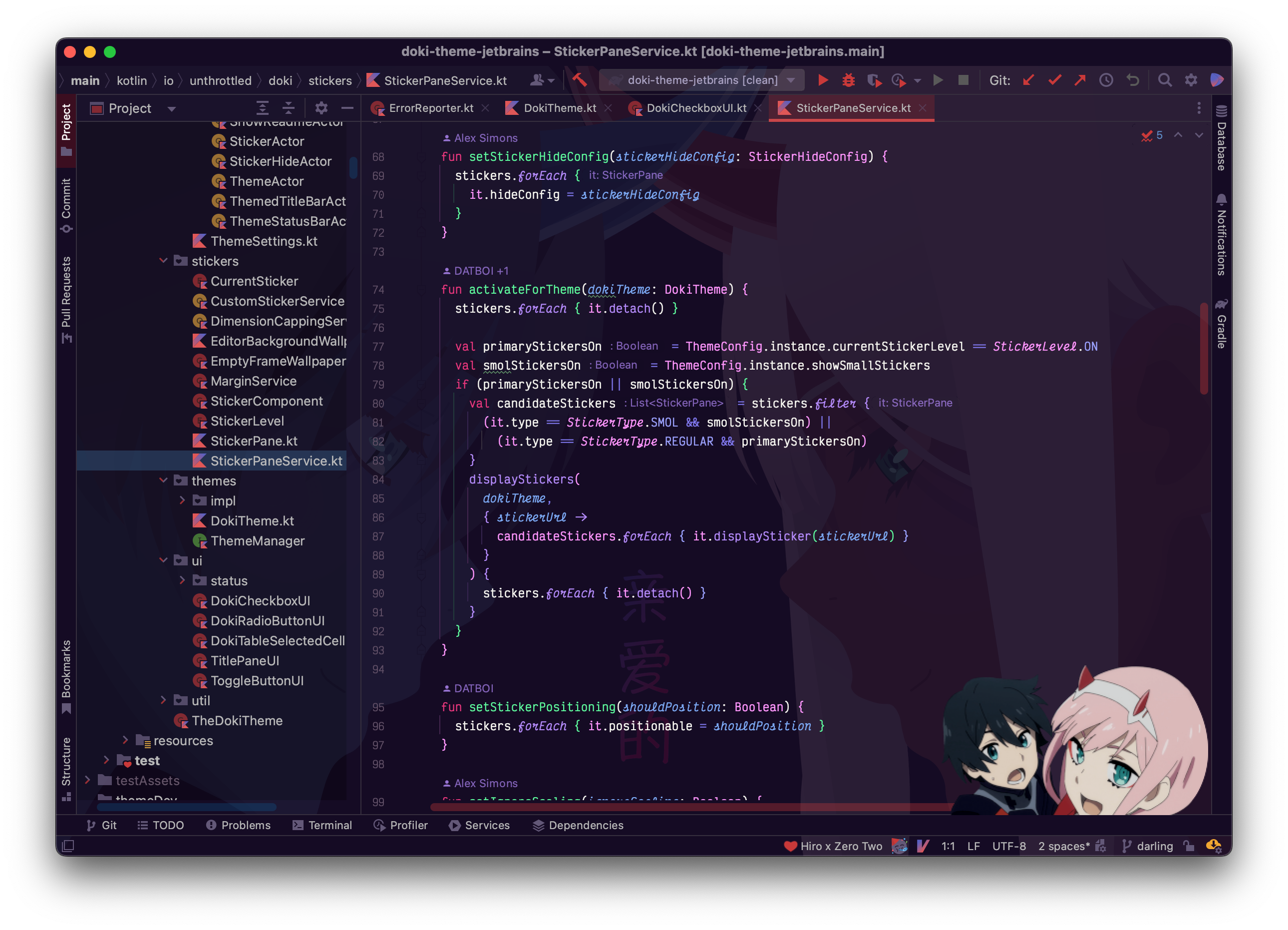v88.0-1.3.0 - Darling by Unthrottled · Pull Request #534 · doki-theme ...