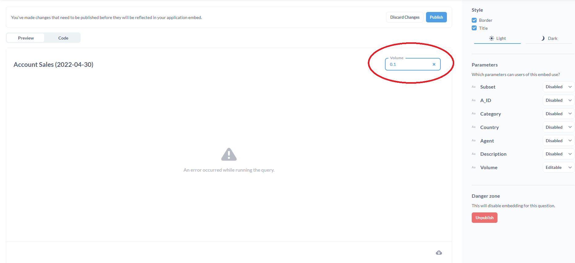 Issue with field filters on sign-embedded dashboard in v43.1 · Issue ...