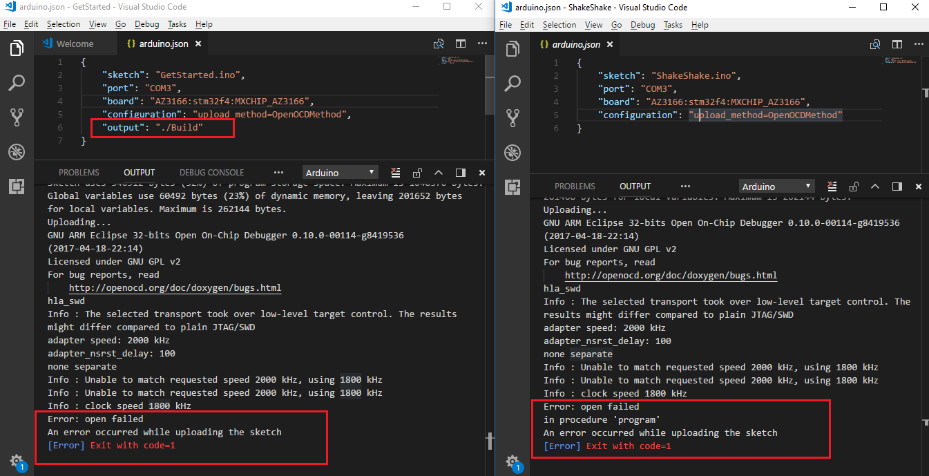 If open 2 instances and only one set the "output", both of them are ...