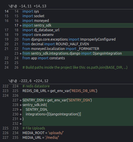 Setting py. Sentry Python. Python Bindings to webpack PYTHONRESOURCE. Sentry Python exception.