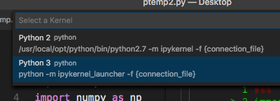 visual studio code - python requires ipykernel to be... How to force vscode #%%run to launch ipykernel 3 instead of 2? · Issue ...