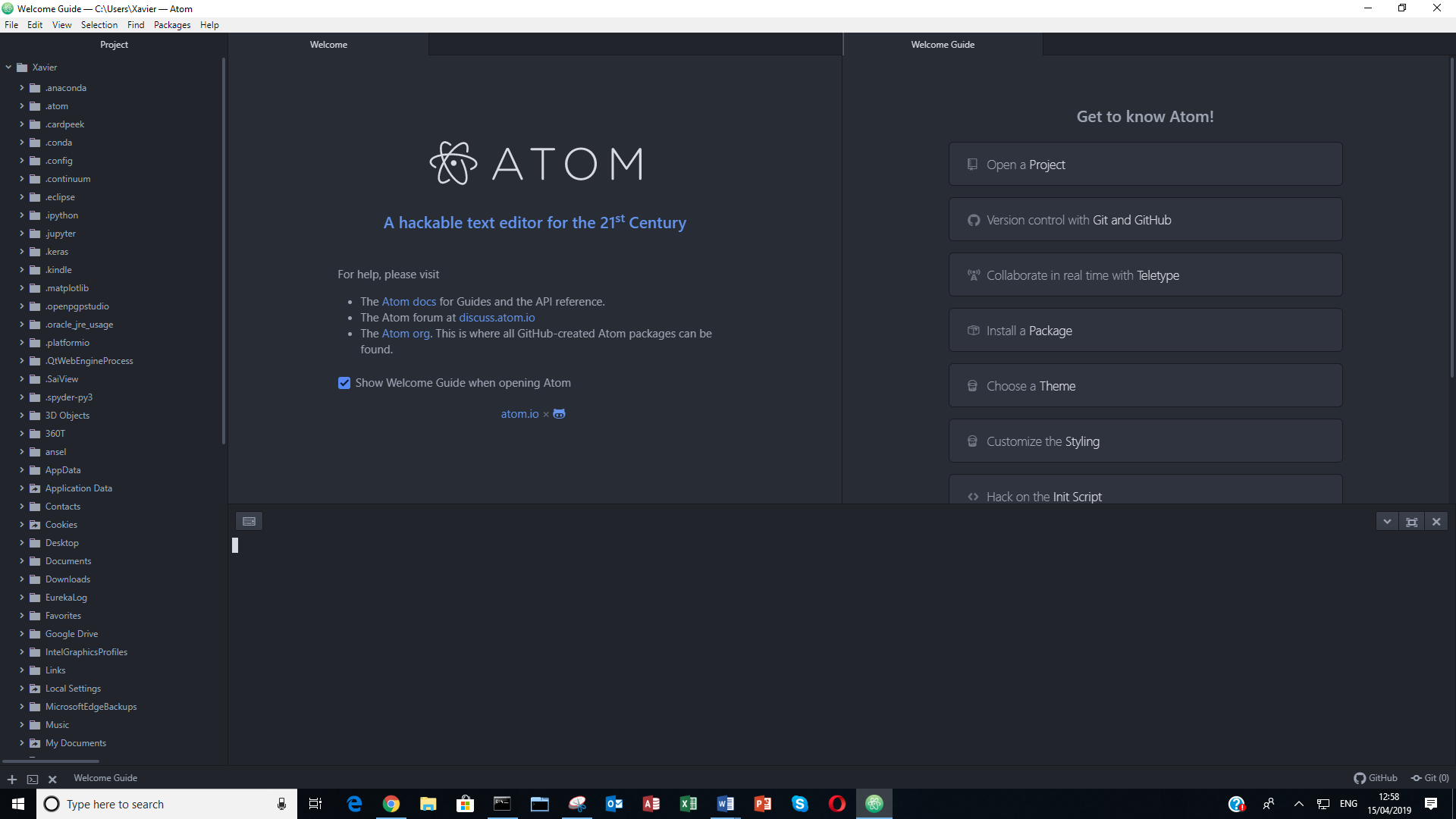 Terminal Not Responding in Atom · Issue 508 · platformio/platformio
