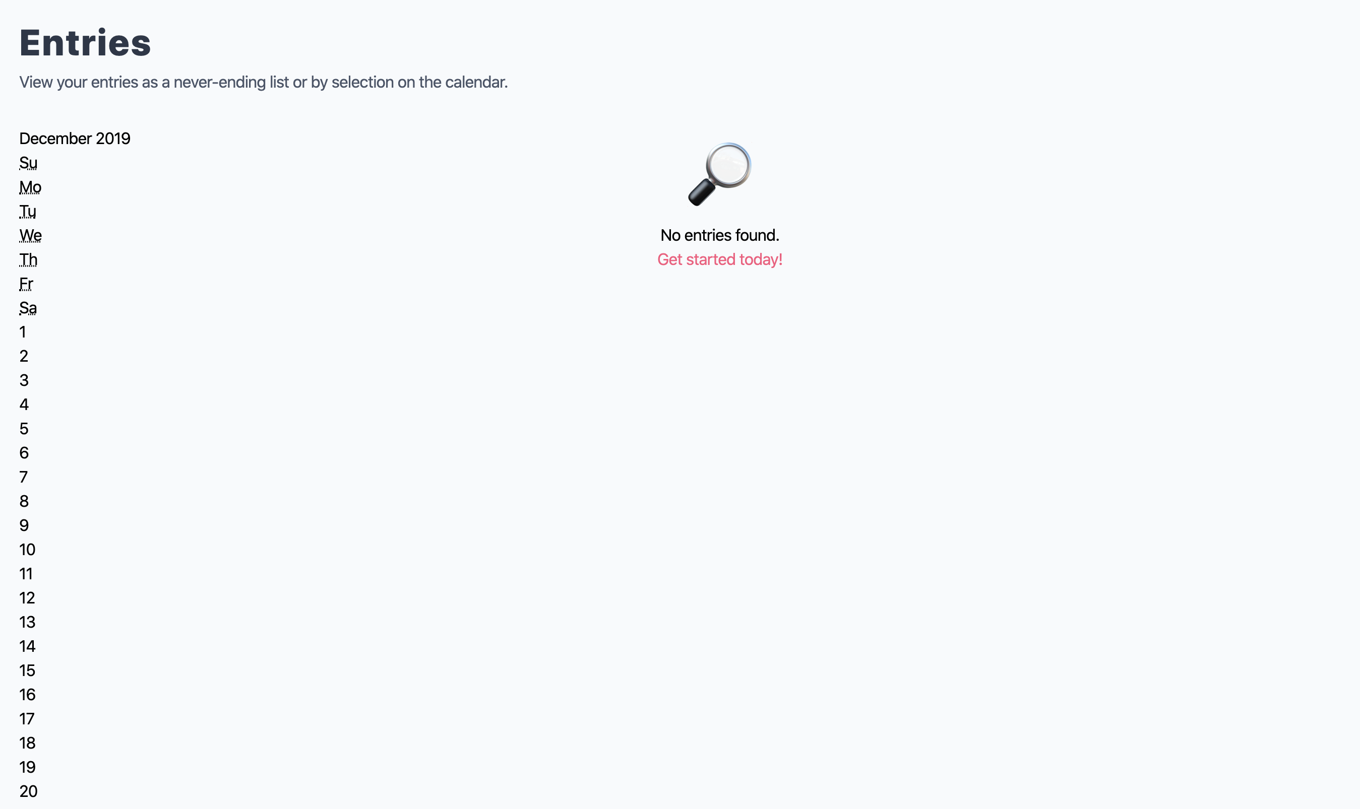 Entries visual bug · Issue #76 · writewithwrabit/webapp · GitHub
