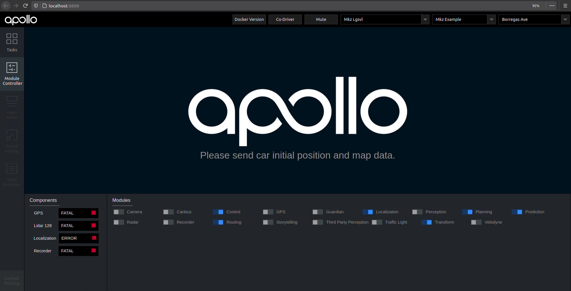 Can't access Route Editing tab in Dreamview · Issue #13744 · ApolloAuto ...
