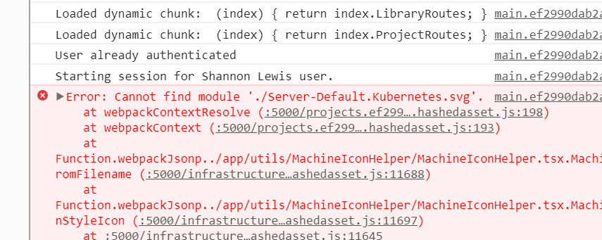 Console reports errors about missing images · Issue #4597 ...