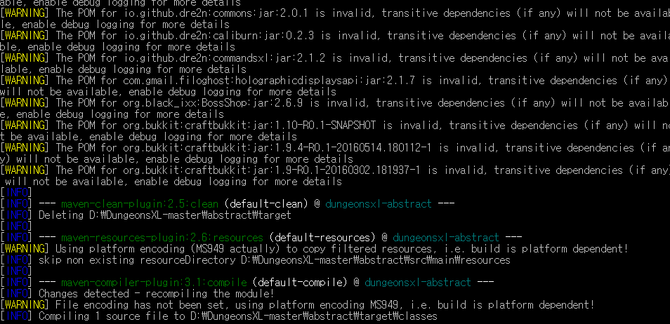 Compiling Issue · Issue #287 · DRE2N/DungeonsXL · GitHub
