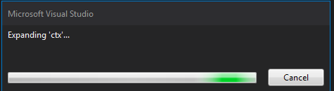 Cannot stop evaluating variables during debugging, Cancel button doesn ...