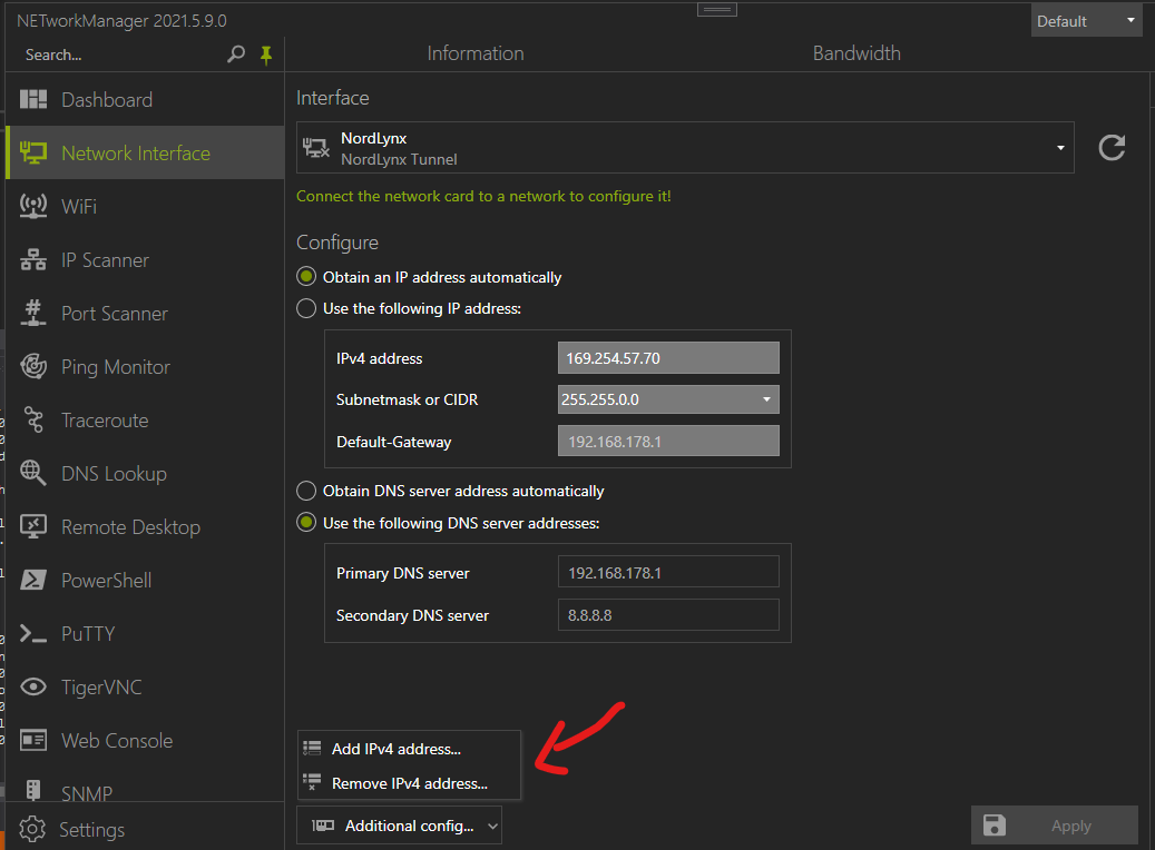 Allow multiple IPv4 addresses for interface at profile creation · Issue ...