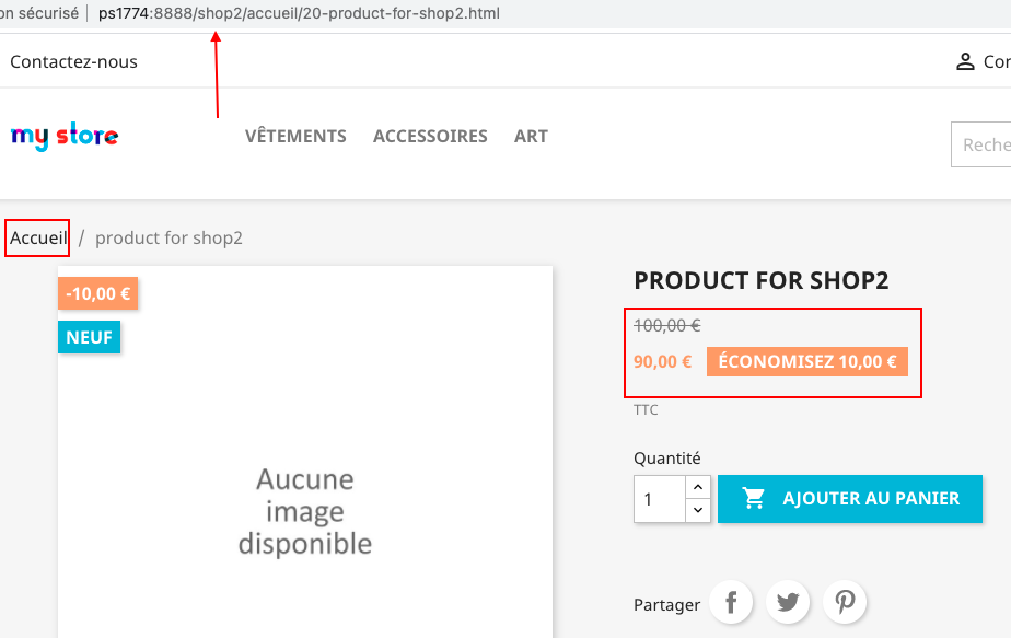 Catalog Price Rule not working with multi shop when on a specific