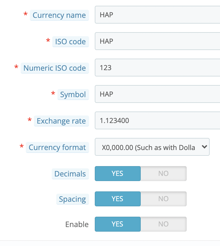Deleted currency entries are used to format price · Issue #26181 ...