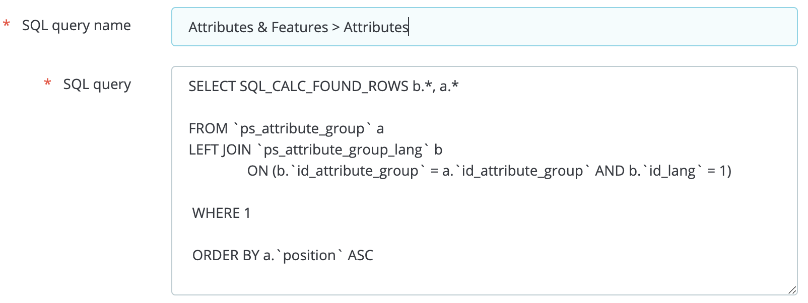 BO - Legacy page VS migrated page - Export to SQL Manager button leads ...
