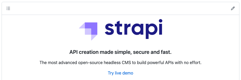 Update Strapi logo in README to support GitHub Dark Mode · Issue #10917 ...