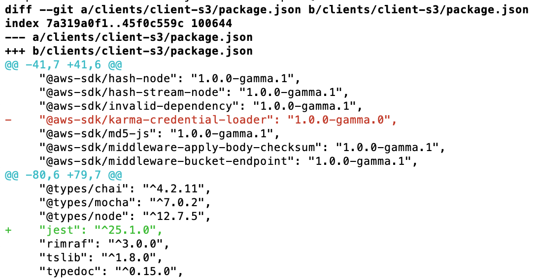 Running yarn generateclients modifies dependencies in clients3