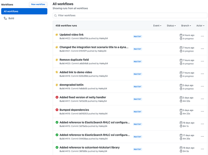 GitHub action is stuck during build while working before · community ...