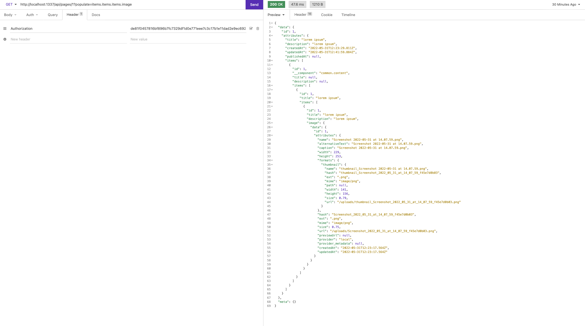 Nested components/fields are missing in the UI after saving the content ...