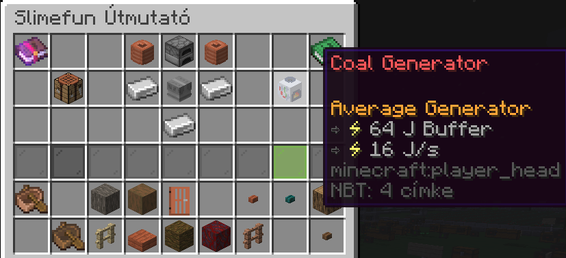 Slimefun - Üres slotok a Coal Generator-nál · Issue #4059 · TheOld ...