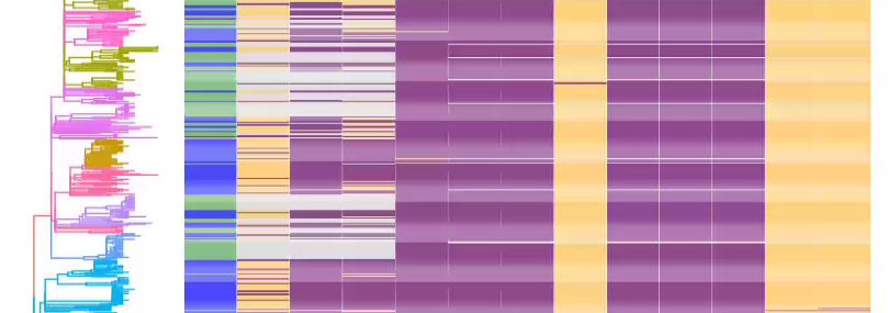 Alternating solid and washed out colors in heatmap...sure there is easy ...