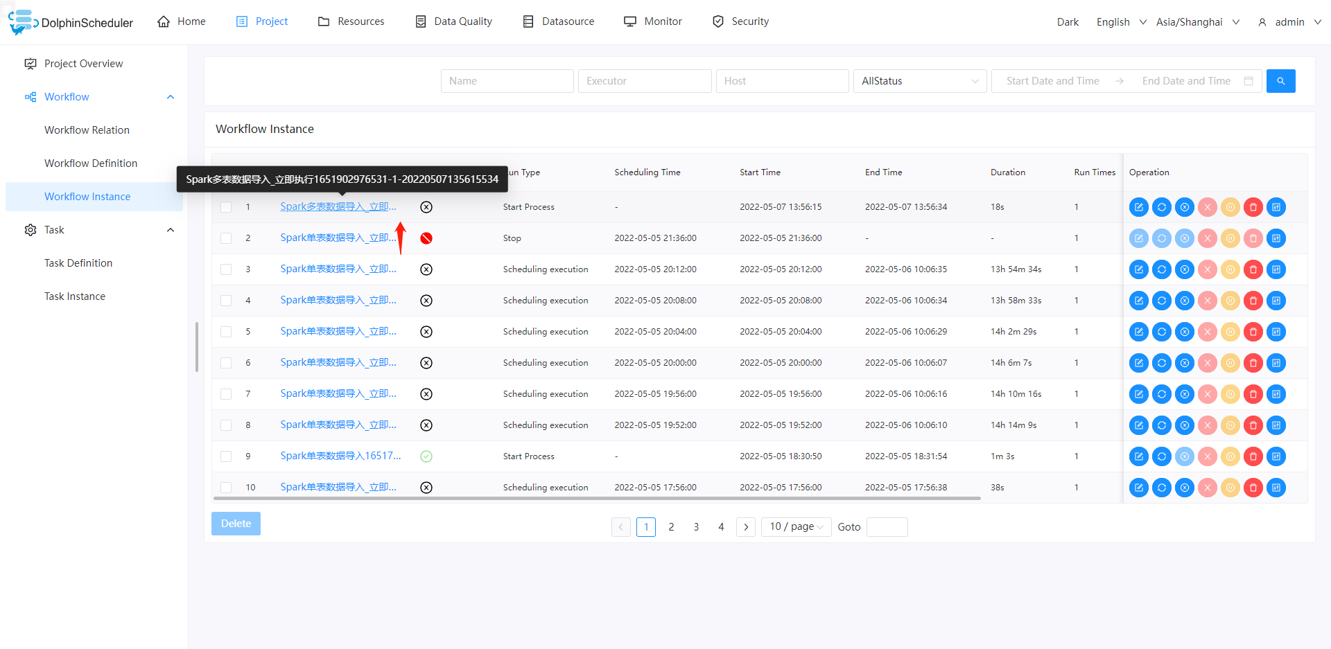 project-workflow-instance
