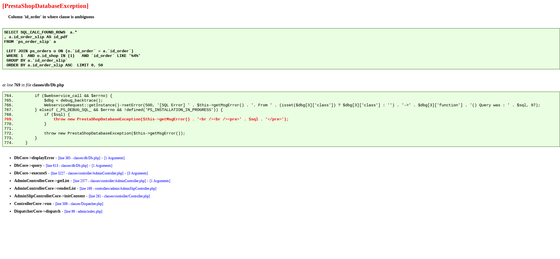 BO Search Credit Slips by id_order · Issue 11921 ·