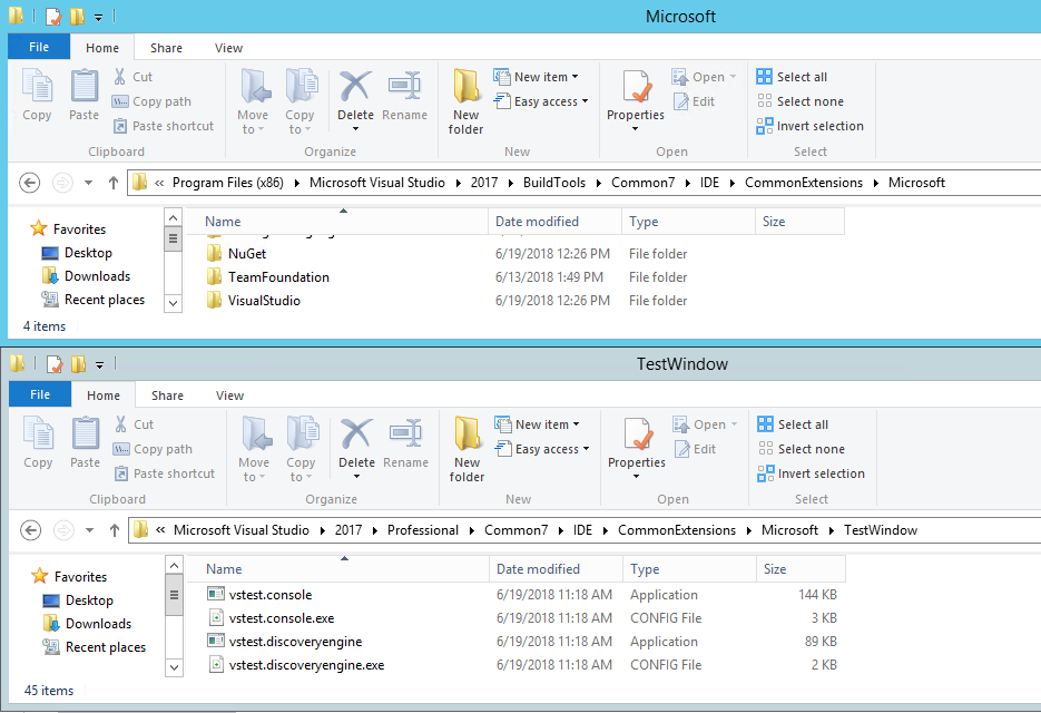 Build agent incorrectly selects Build Tools folder for vstest tasks ...