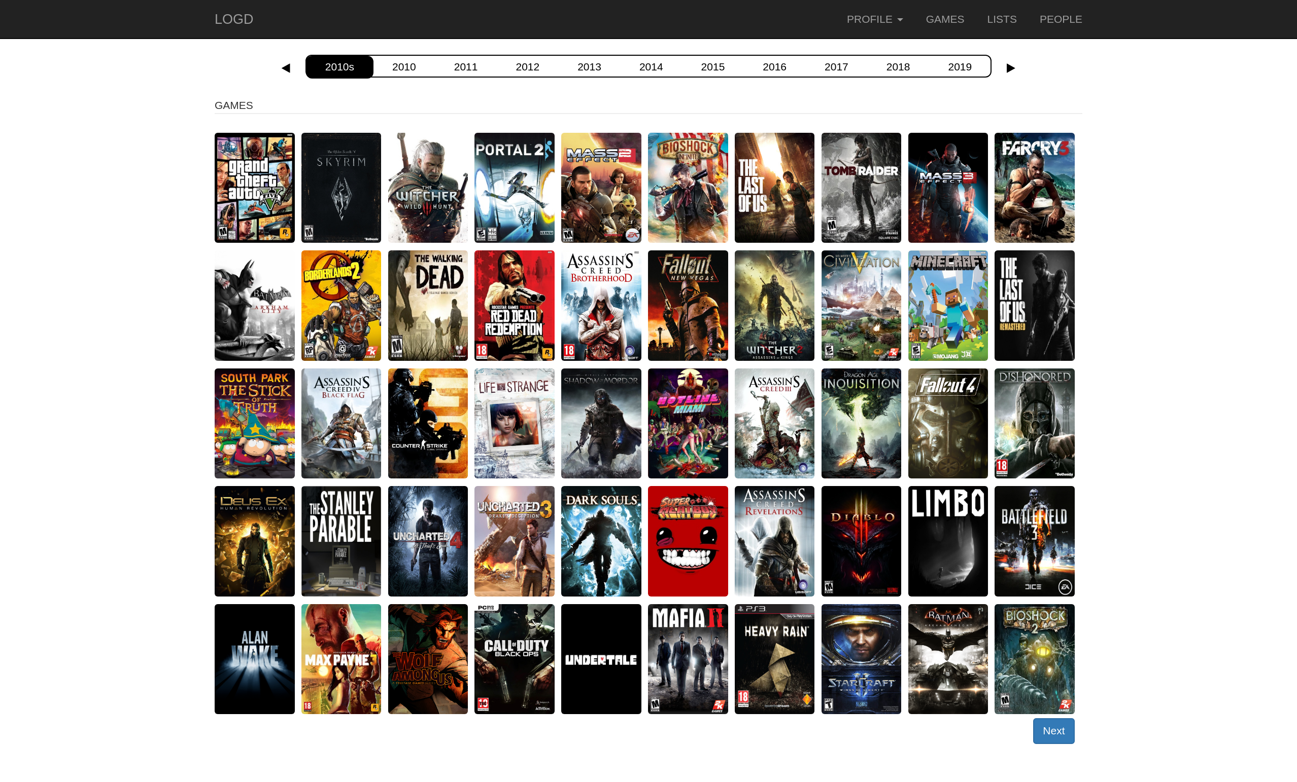 GitHub - dvdsmann/Logd: A MEAN stack web application for video game ...