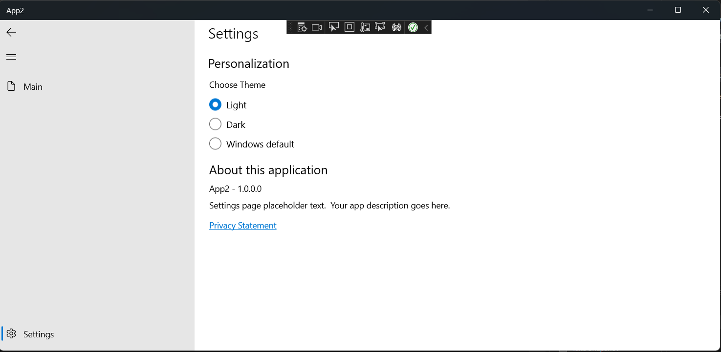 When Light theme is used, the top bar should also be light · Issue ...