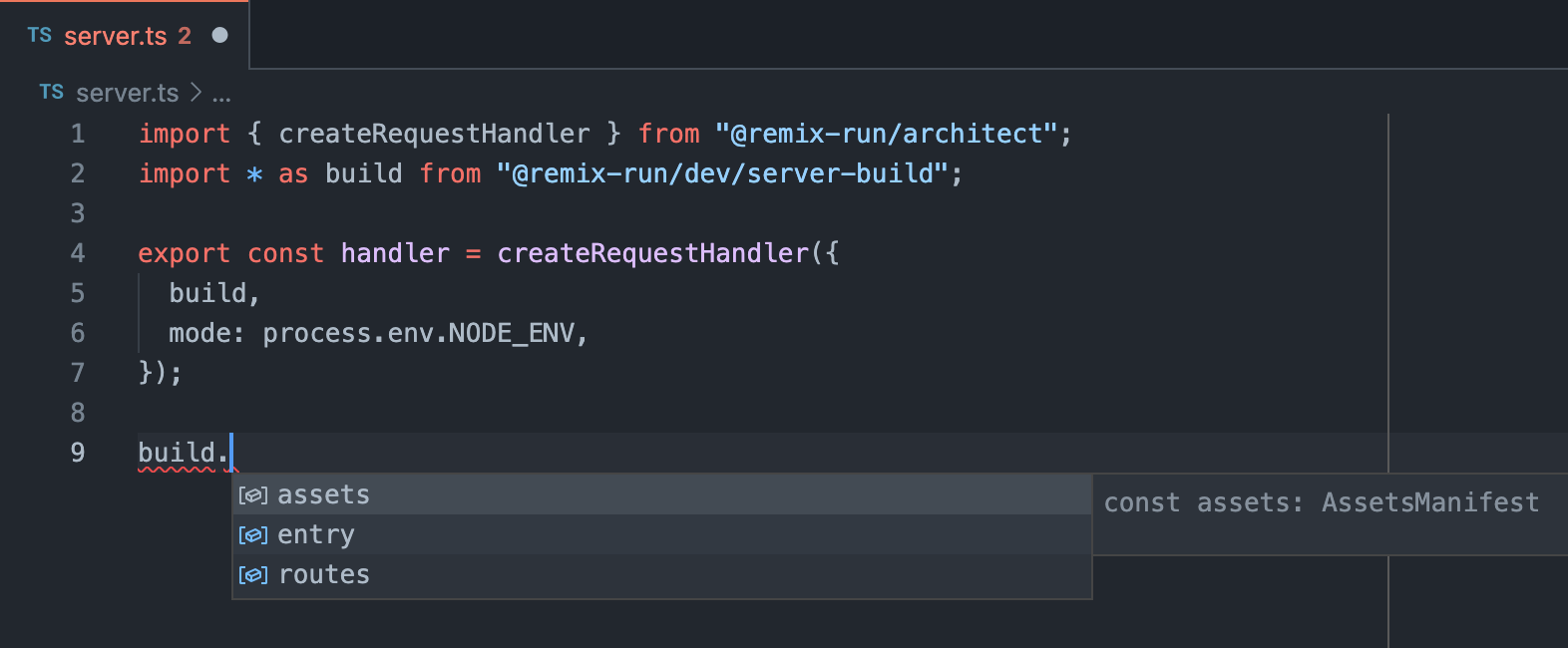 [Feature]: Generate `build.d.ts` for server builds using TypeScript ...