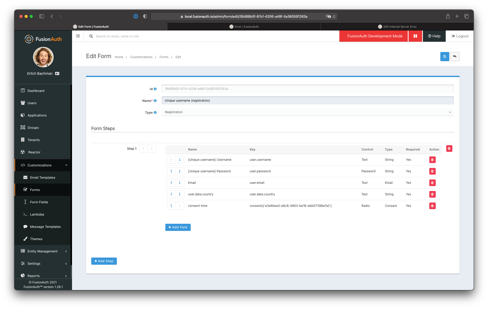 Gated User Registration Fails with Consents · Issue #1255 · FusionAuth ...