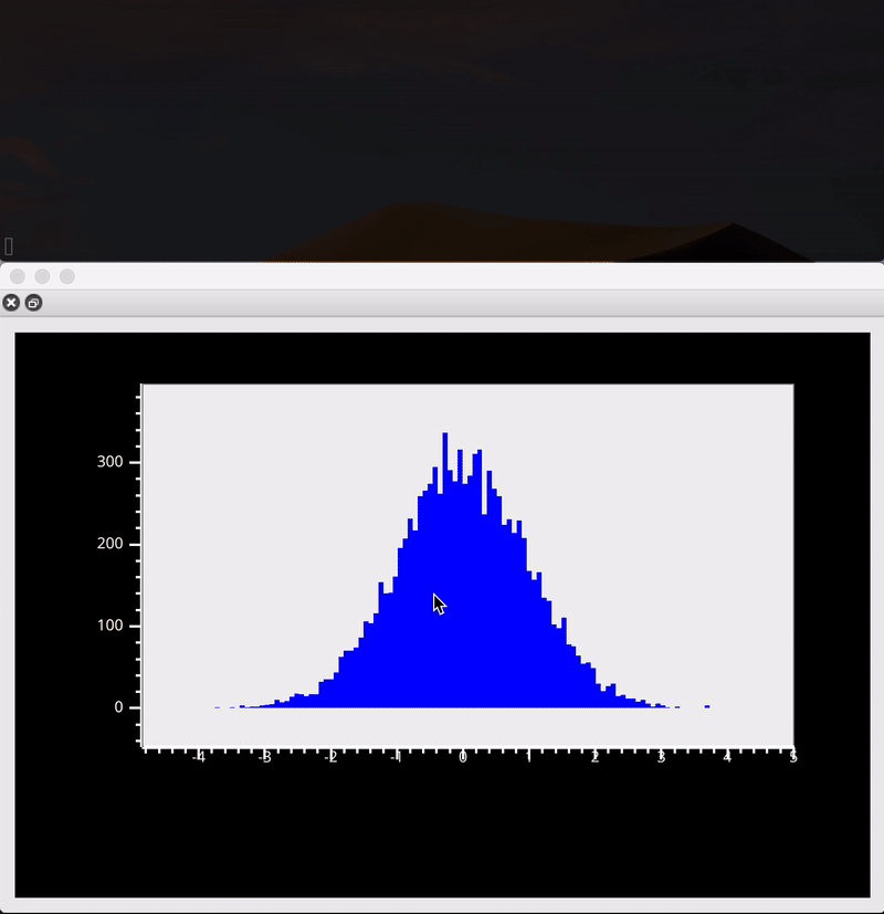 Vispy Plot RuntimeError when PlotWidget inside QDockWidget is floated · Issue ...