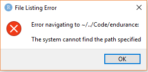 Rstudio adding ".." to rproj paths resulting in projects not working ...