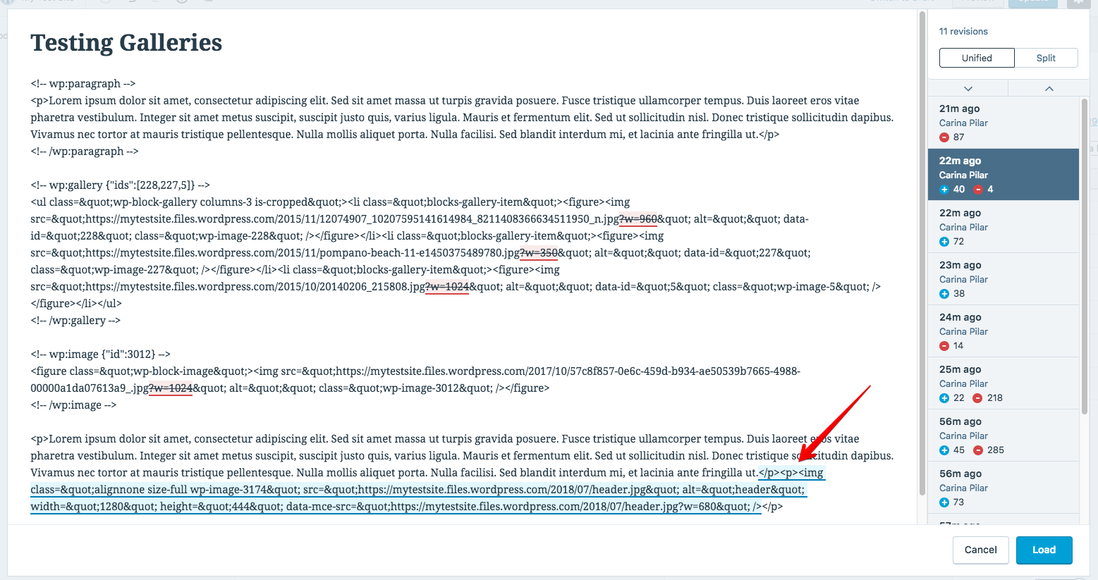 screenshot - edit page my test site wordpress com 2019-01-04 15-38-59