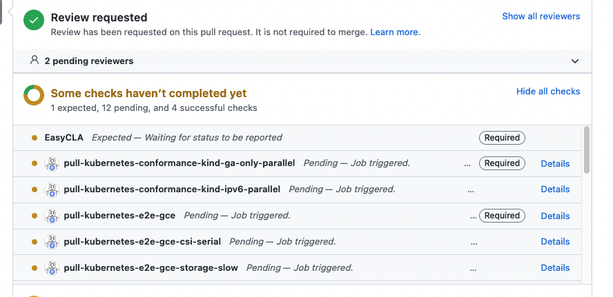EasyCLA status not being updated on GitHub · Issue #3843 ...