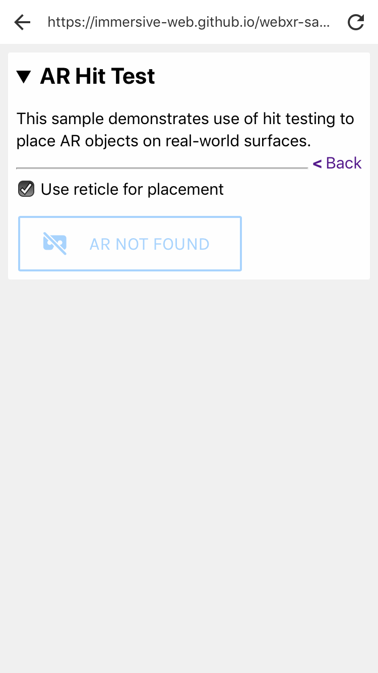 Can't AR Hit Test · Issue #67 · google-ar/WebARonARKit · GitHub