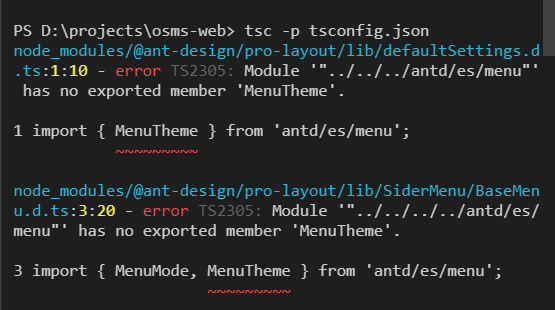 [BUG] typescript error about pro-layout · Issue #5441 · ant-design/ant ...