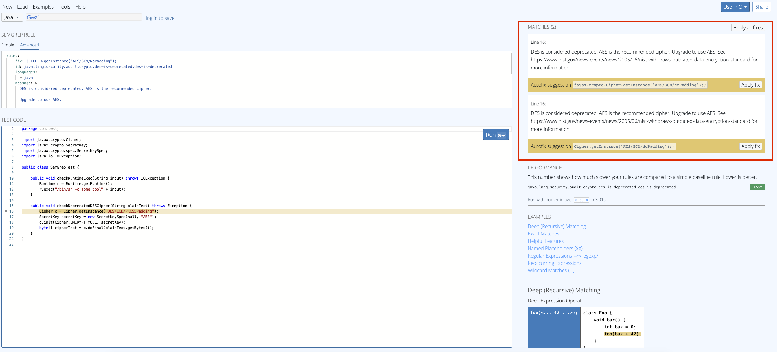 Semgrep Sample Output Duplicated findings in the output results · Issue #3618 · semgrep ...