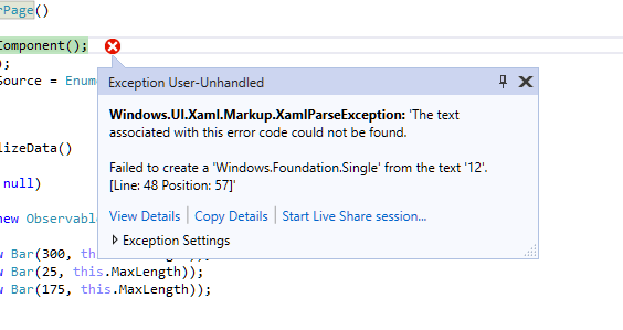 WinUI 3 Preview 1: App crashes when visiting ItemsRepeater page · Issue ...