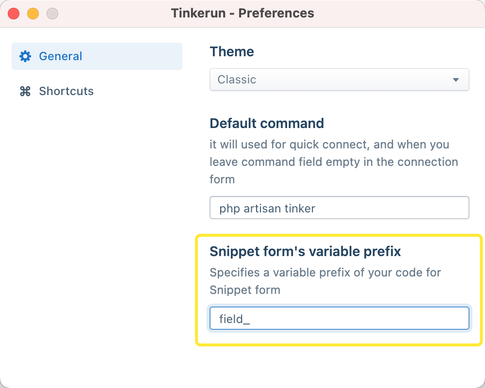 Custom Prefix