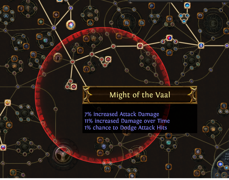 Timeless Jewel might of the vaalsocket 4 ([1.4.170.14) · Issue 1619